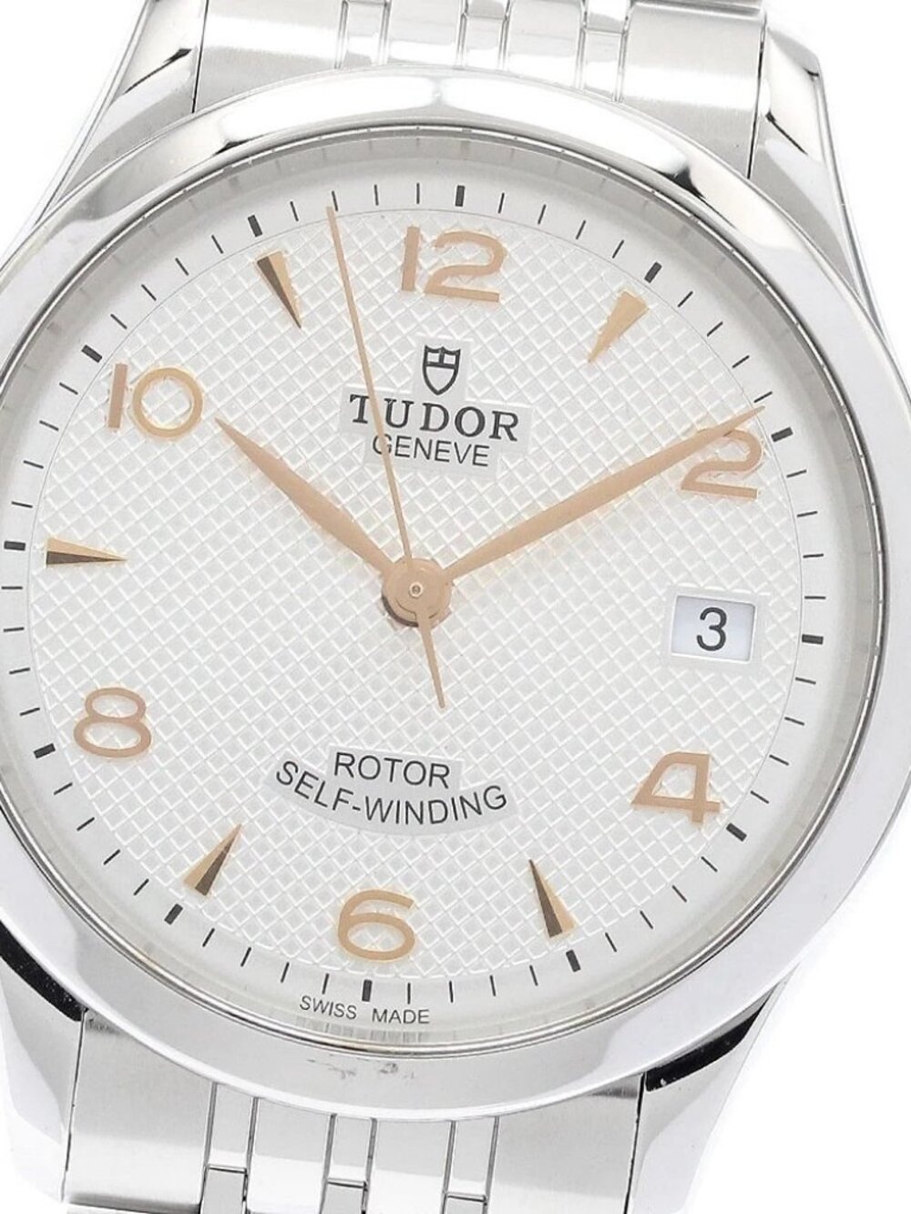 TUDOR 1926 91450 Date white Dial Automatic Men's Watch_920875